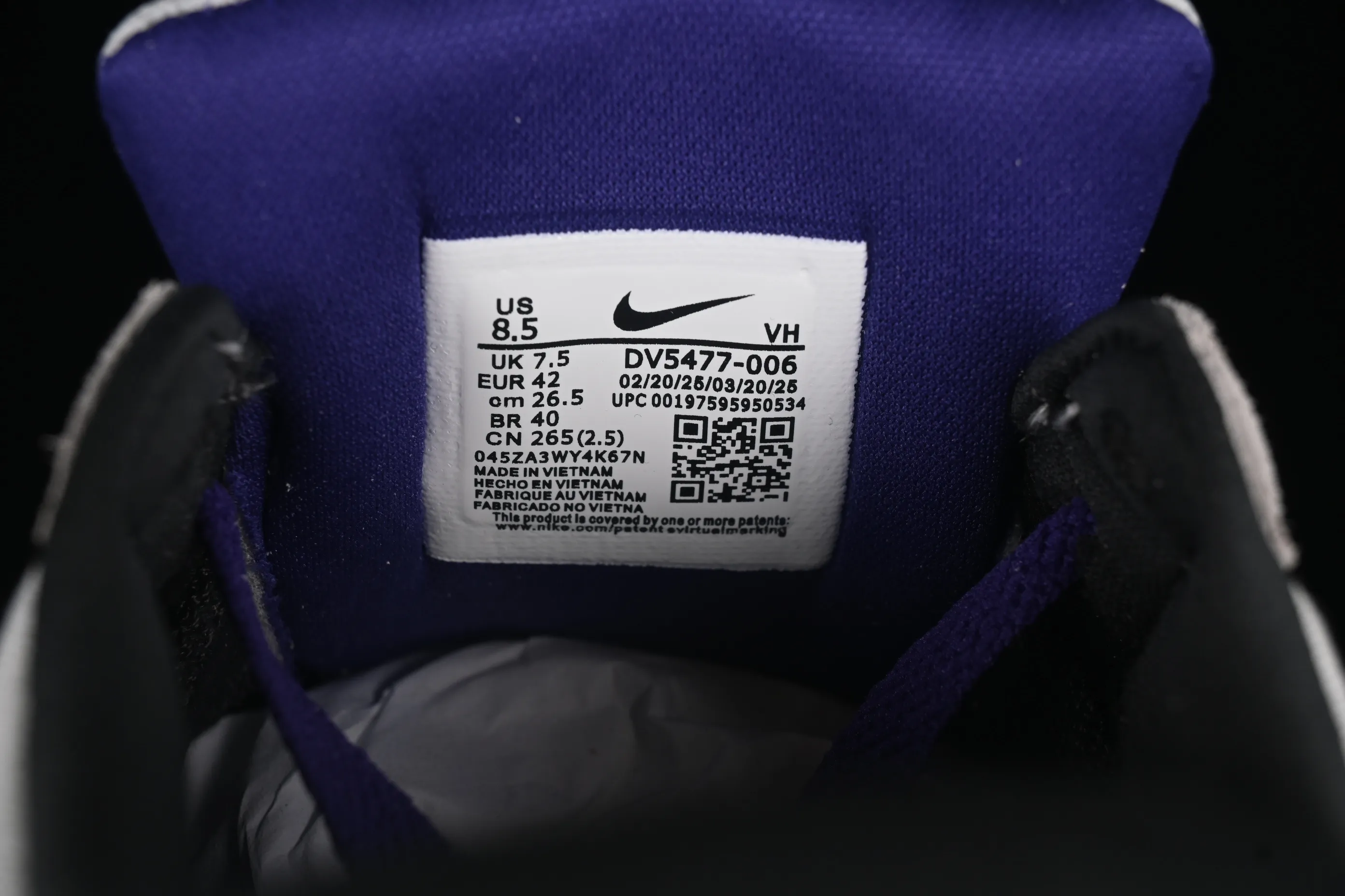 All Categories Nk SB Dunk Series Nk Force 58 Simple Skateboard Shoes J Version Nk SB Force 58 Nike Simple Retro Skateboard Shoes DV5477-006